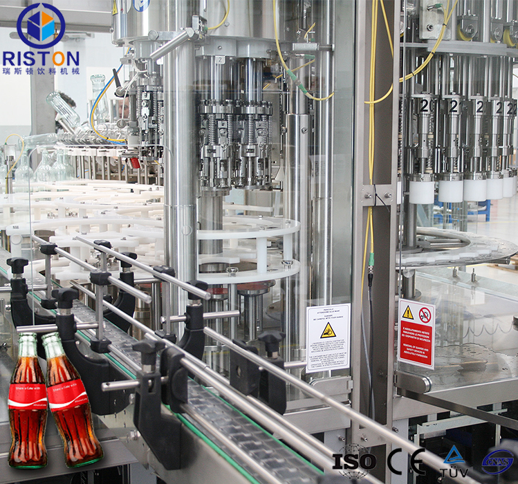 含氣玻璃瓶飲料灌裝設備 含氣玻璃瓶飲料灌裝設備