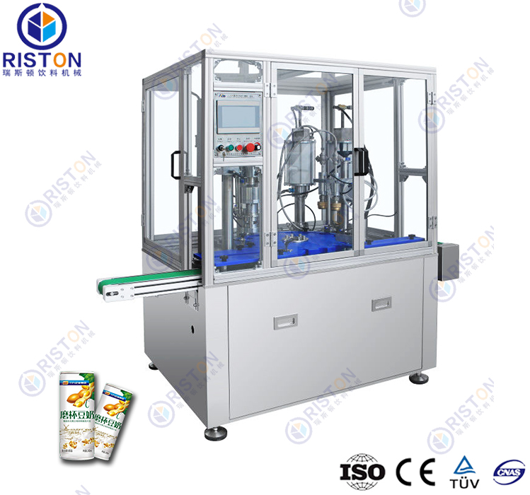 瑞斯頓豆奶易拉罐灌裝設(shè)備 瑞斯頓豆奶易拉罐灌裝設(shè)備