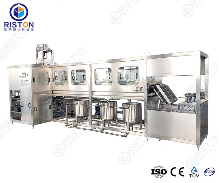 1500桶/H 5加侖全自動桶裝水生產線 1500桶/H 5加侖全自動桶裝水生產線